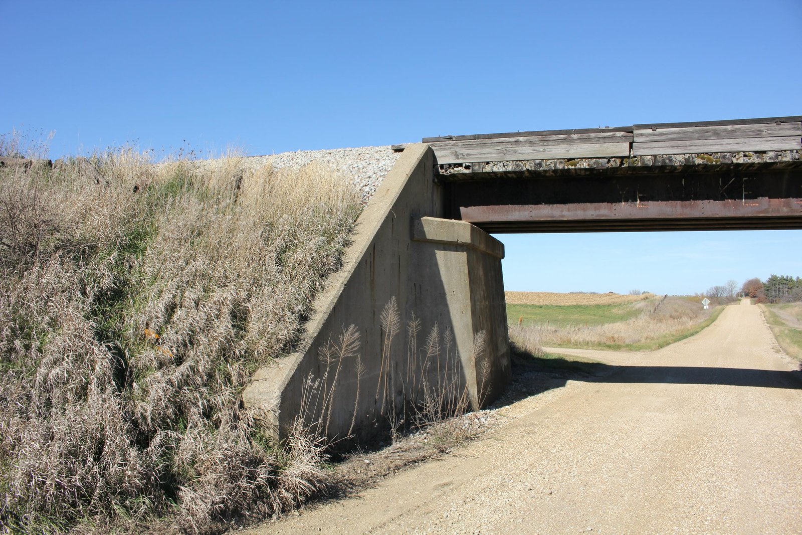 West abutment